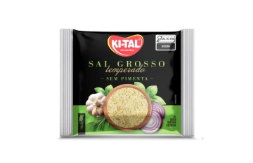Sal grosso temperado sem pimenta